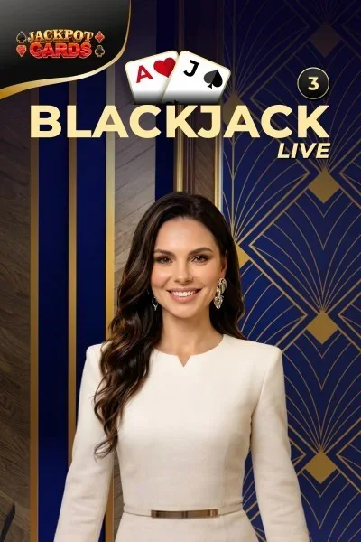 παιχνίδι Blackjack Live 3 · Green Luck Casino GR